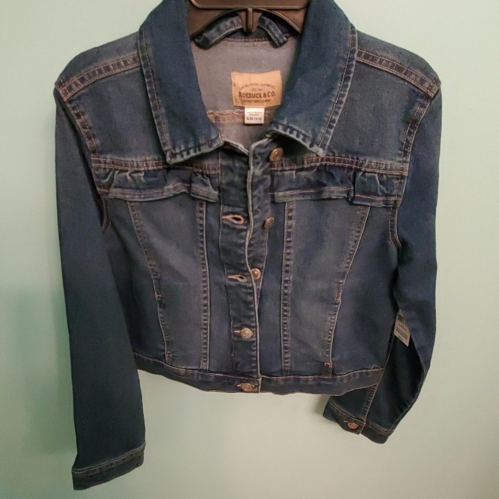 Girls denim jacket - Picture 1 of 7
